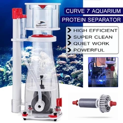 220V Bubble Magus Curve5 Aquarium Internal Protein Skimmer Pump Saltwater Marine Fish Tank Filter 300-500L