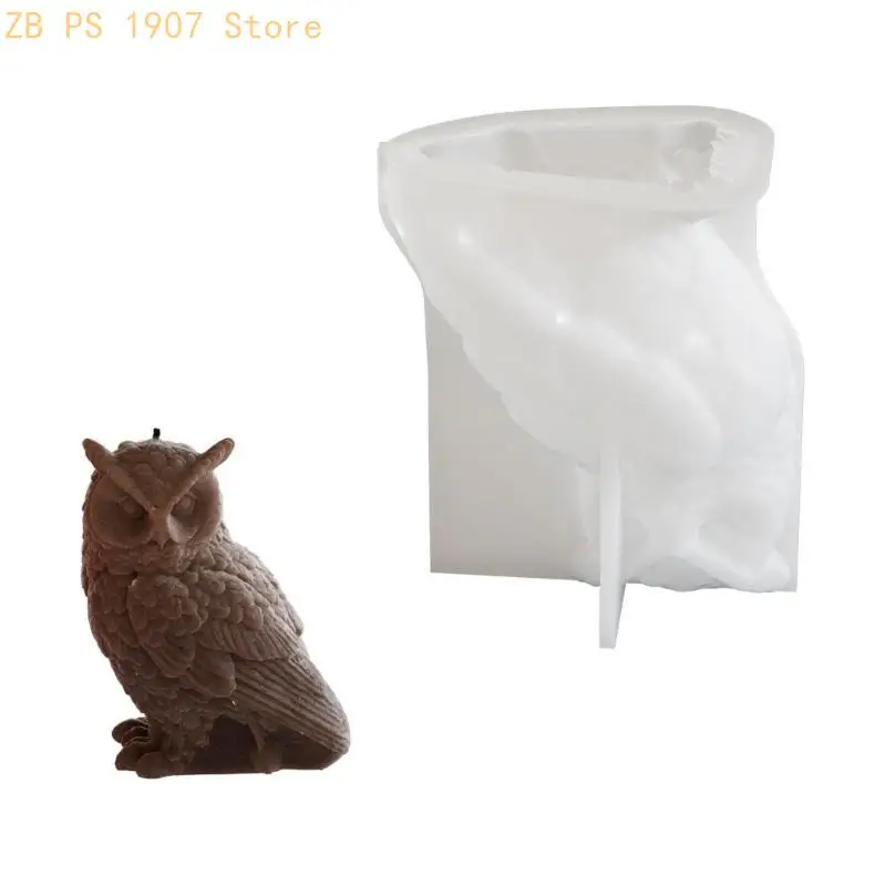 

Owl Molds Making Supplies Silicone Texture for Candle Craft 55KA