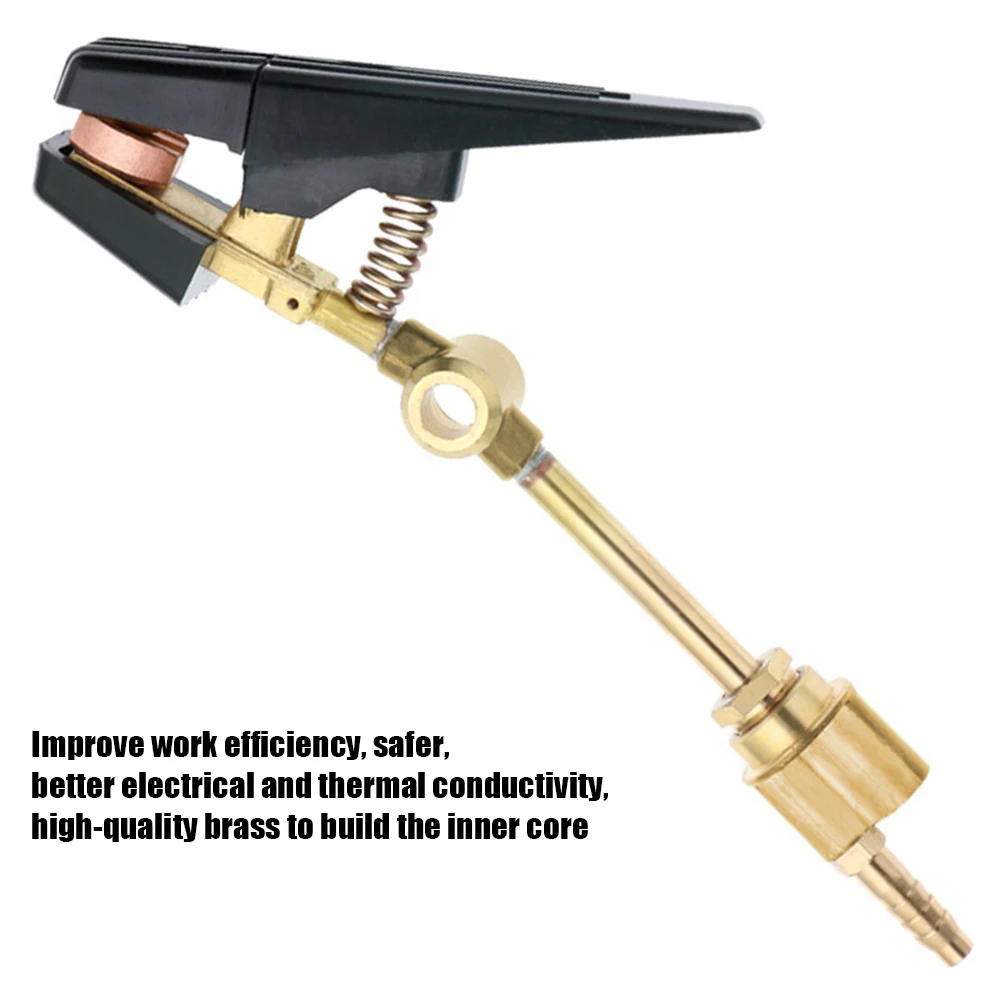 Carbon Gouging Clamp with Secure Grip for 4-10mm Electrodes Used in Precise Metal Removal and Joint Preparation Processes