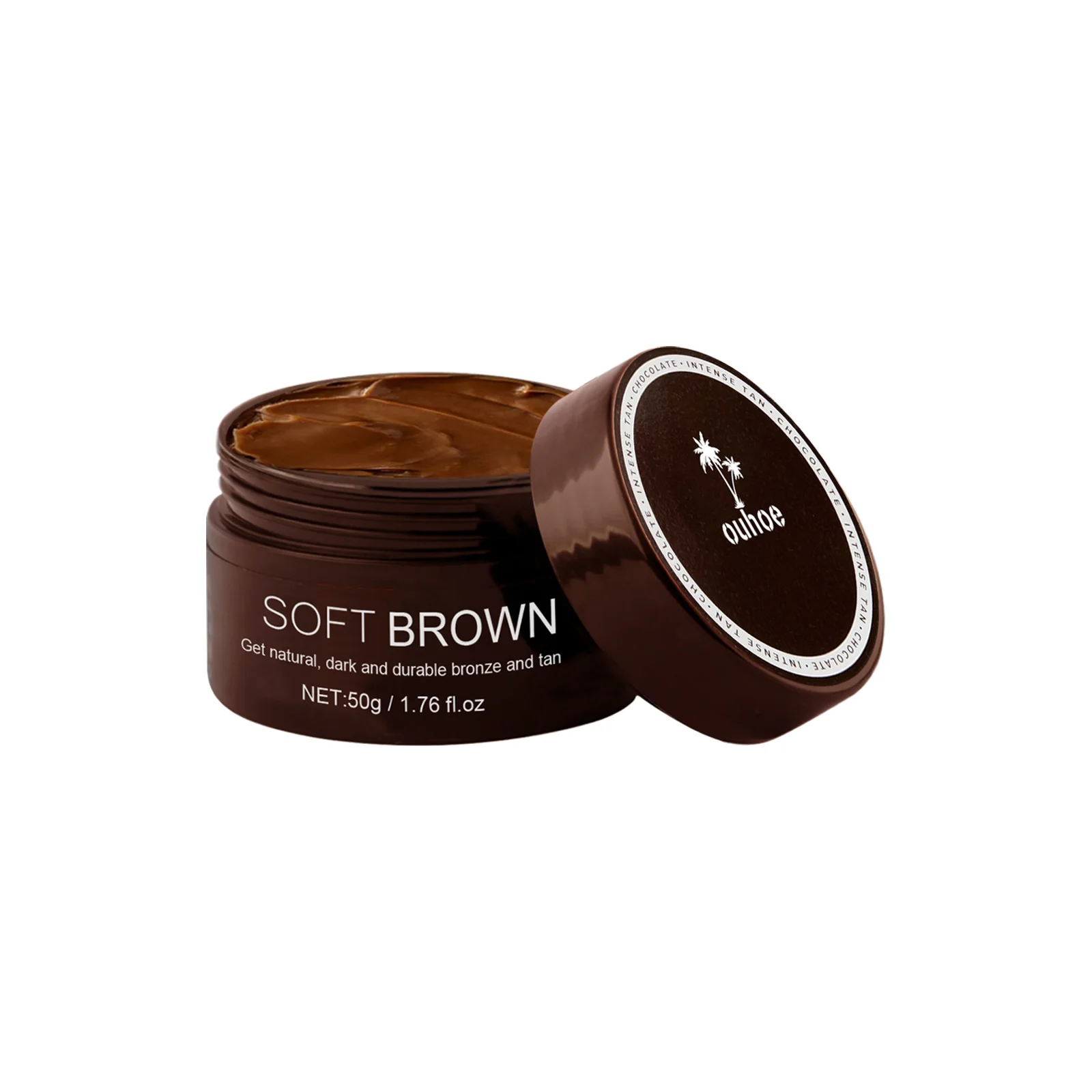 Self-Tanning Cream Intensive Tanning UV Protective Outdoor Summer Beach Brown Bronzer Long Lasting Sunless Fake Tan Body Lotion