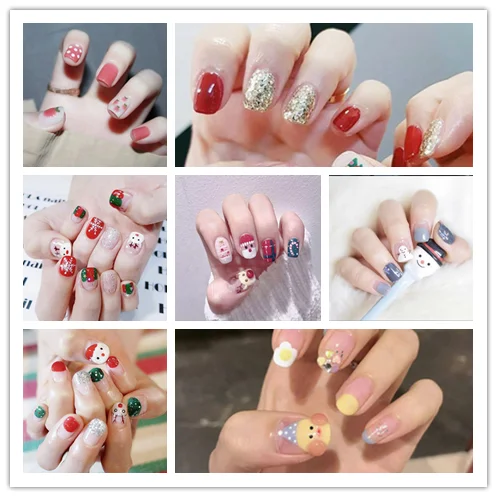 

JOEEE Christmas Nail Stickers Nail Stickers Nail Polish Stickers Nail Polish Film Nail Accesoires