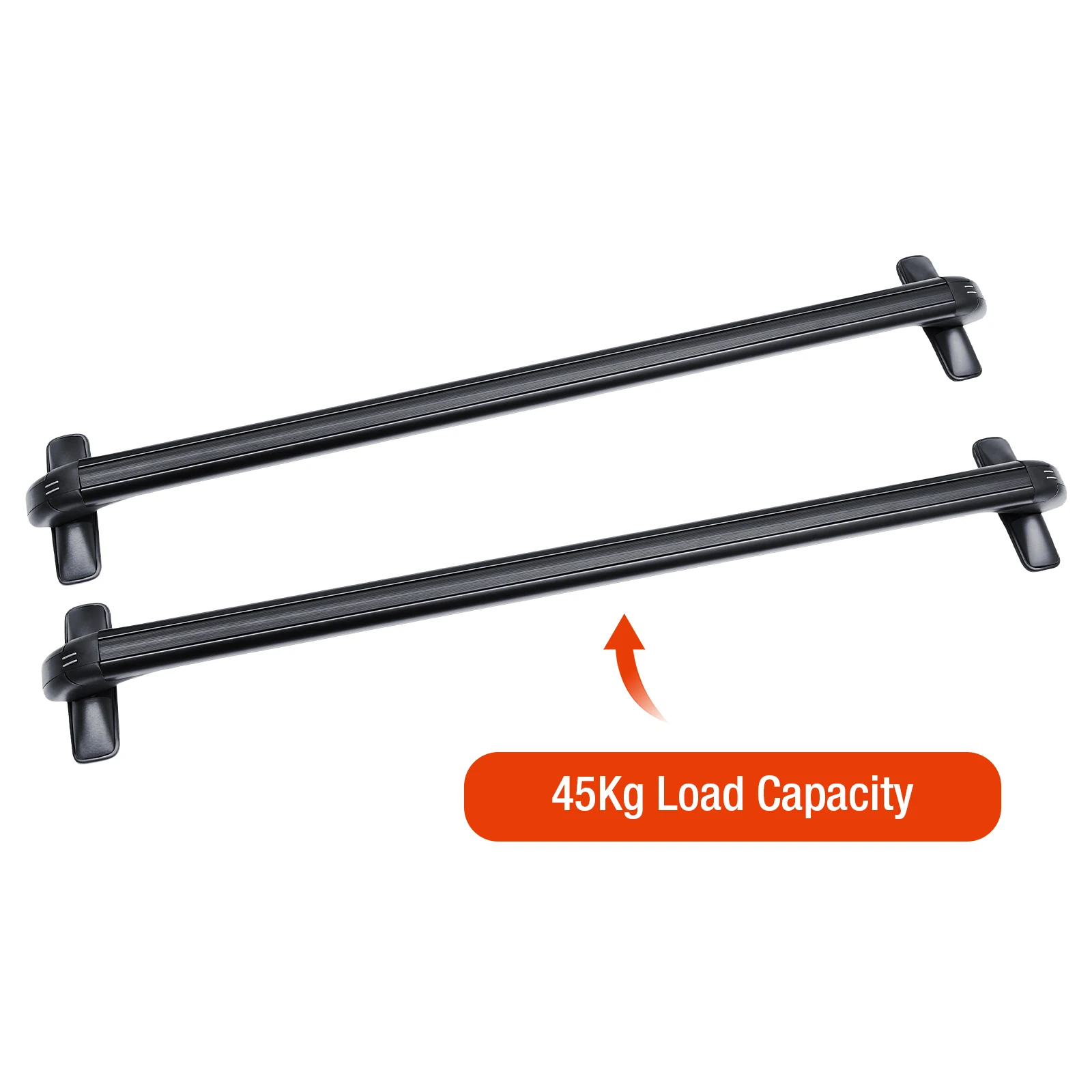 

Aluminum Universal Luggage Rack With Lock Max Load Capacity Of 165.34lbs For most 4 or 5 Door Cars Only