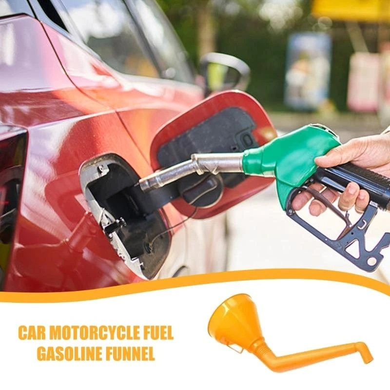 

Multipurpose Funnel with Convenient Hands frees Feature & Detachable Filter Easy to Clean for Home & Professional Use