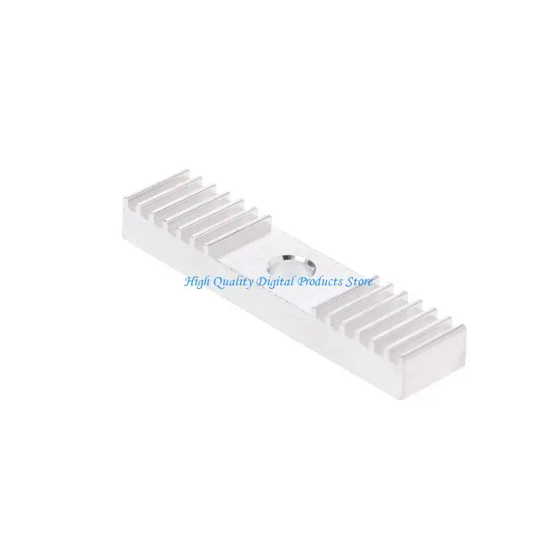 

U2JE 3D Printer Replacement Accessories GT2 Timing Belt Fixing Piece Tooth 2mm Clamp 9x40mm For 3D Printers Durable