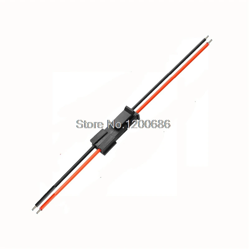 10CM 22AWG Molex 3.0mm 2pin 43645-0200 Male Power wire harness  Molex Micro-Fit 3.0 wire harness  Molex 3.0 Pitch  wire cable