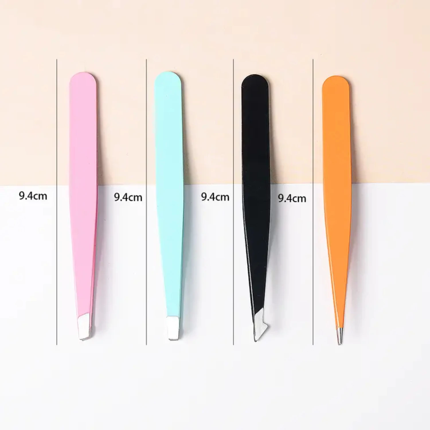 Set di clip per sopracciglia multiuso in acciaio inossidabile colorato e set di strumenti per il trucco per la modellatura di precisione dei capelli - Eyebr professionale