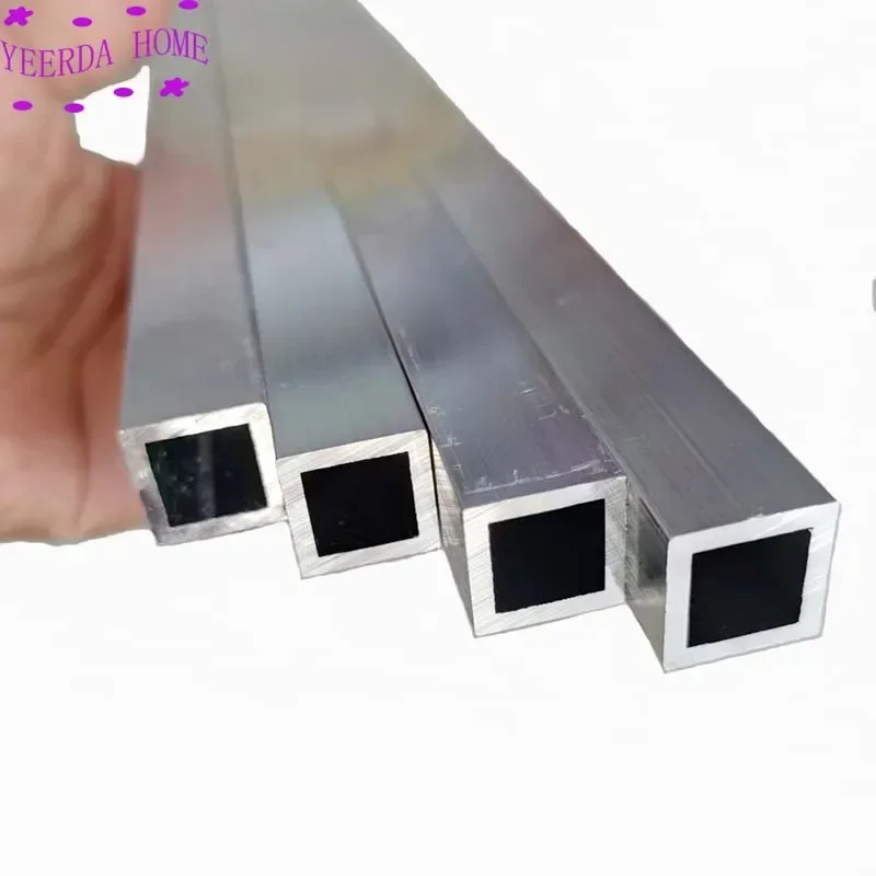 All-Size Aluminum alloy square tube profile,Aluminum alloy rectangular pipe,Model bracket, decoration materials