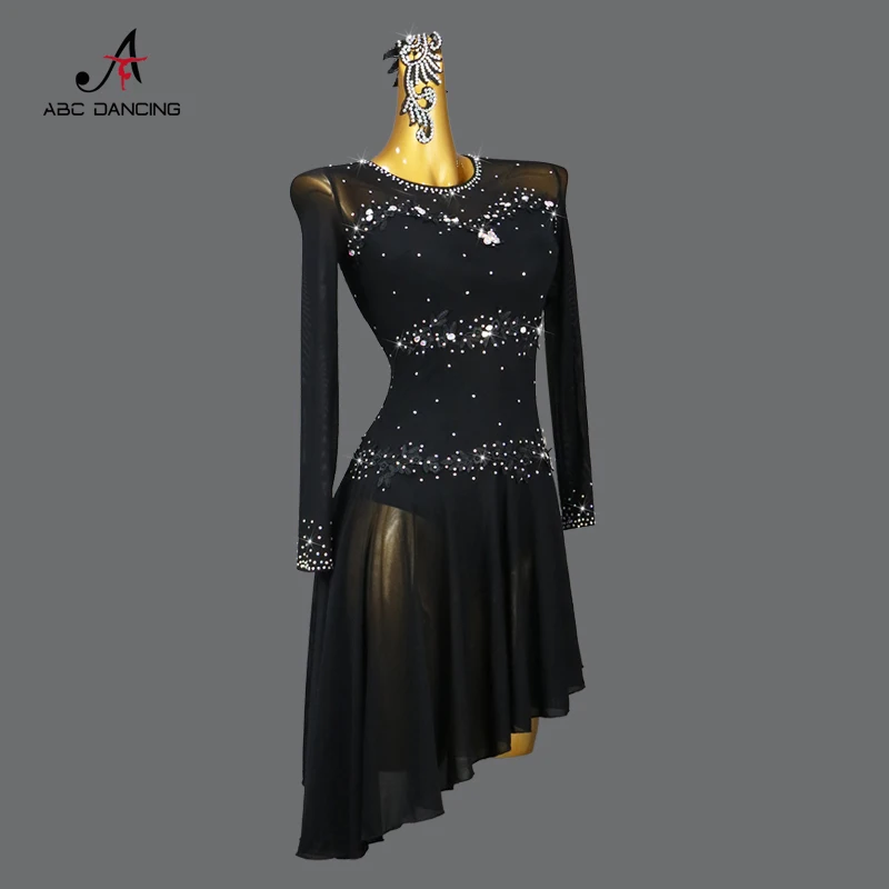 2024 Performance Clothing Stage Costume Women Latin Dance Dress Competition Practice Ballroom Dancewear Party Outfits Girls Suit