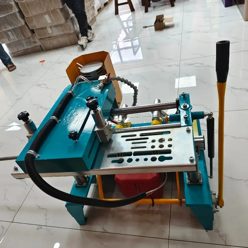 Automatic Aluminium Profile Aluminum Copy Router Handle Key Door Hole and   Holes Window Drilling Milling Machine