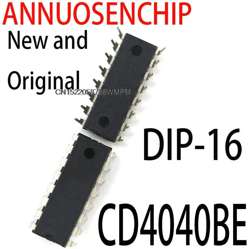 10PCS New and Original CD4040  4040 Ripple-Carry Binary Counter/Divider NEW GOOD QUALITY DIP-16 CD4040BE