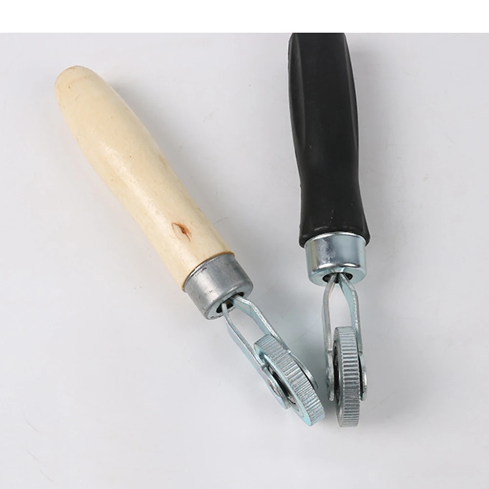 

2pcs Tire Repair Tools Car Tire Compaction Roller For Motorcycle Universal Tyre Roller Durable Wood Handle Sealing Performance