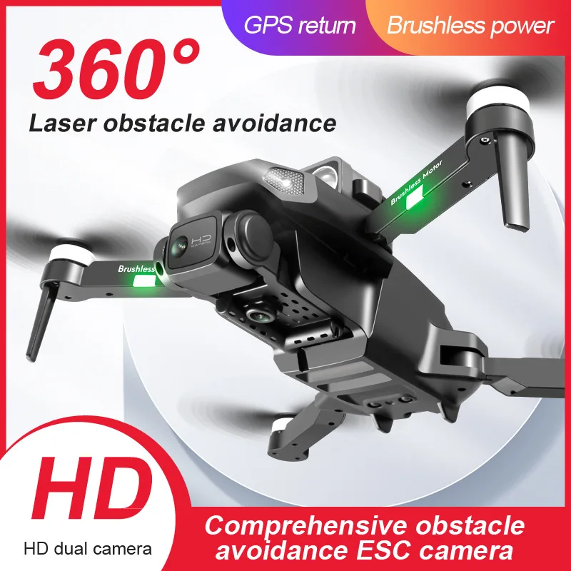 Novo rg101 max uav drone gps profissional de longo alcance para evitar obstáculos com câmera 4k dupla hd fpv fotografia aérea brinquedo presente