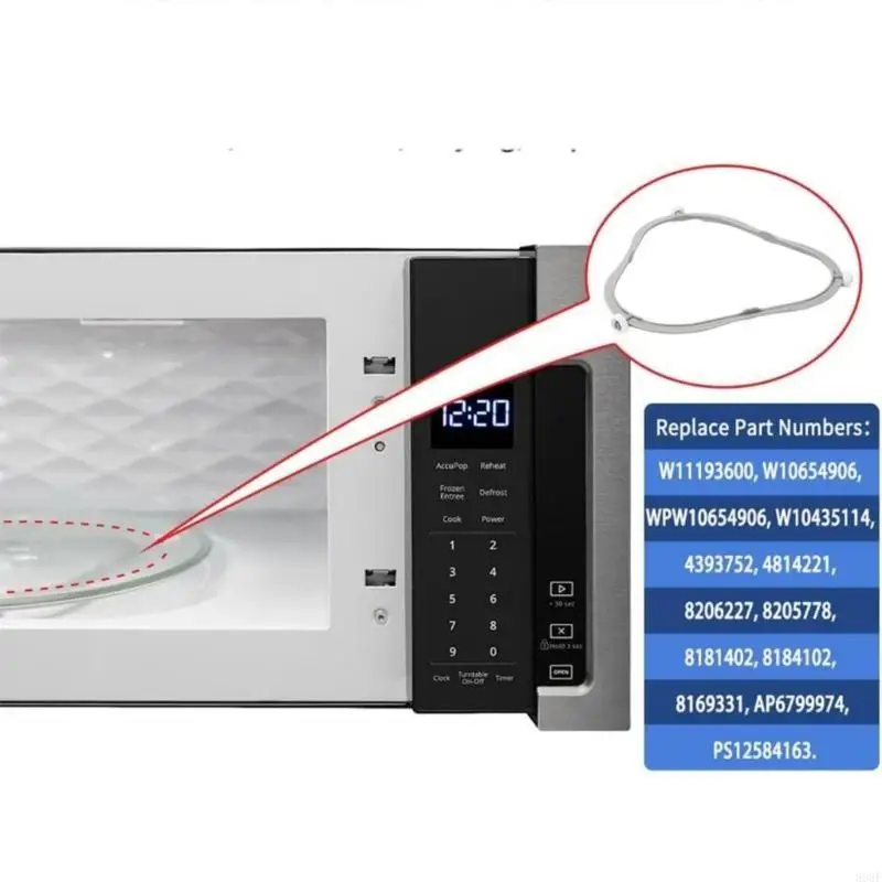 تدعم صينية 808F الزجاجية ضمان حامل اللوحة الميكروويف السلس والاستقرار