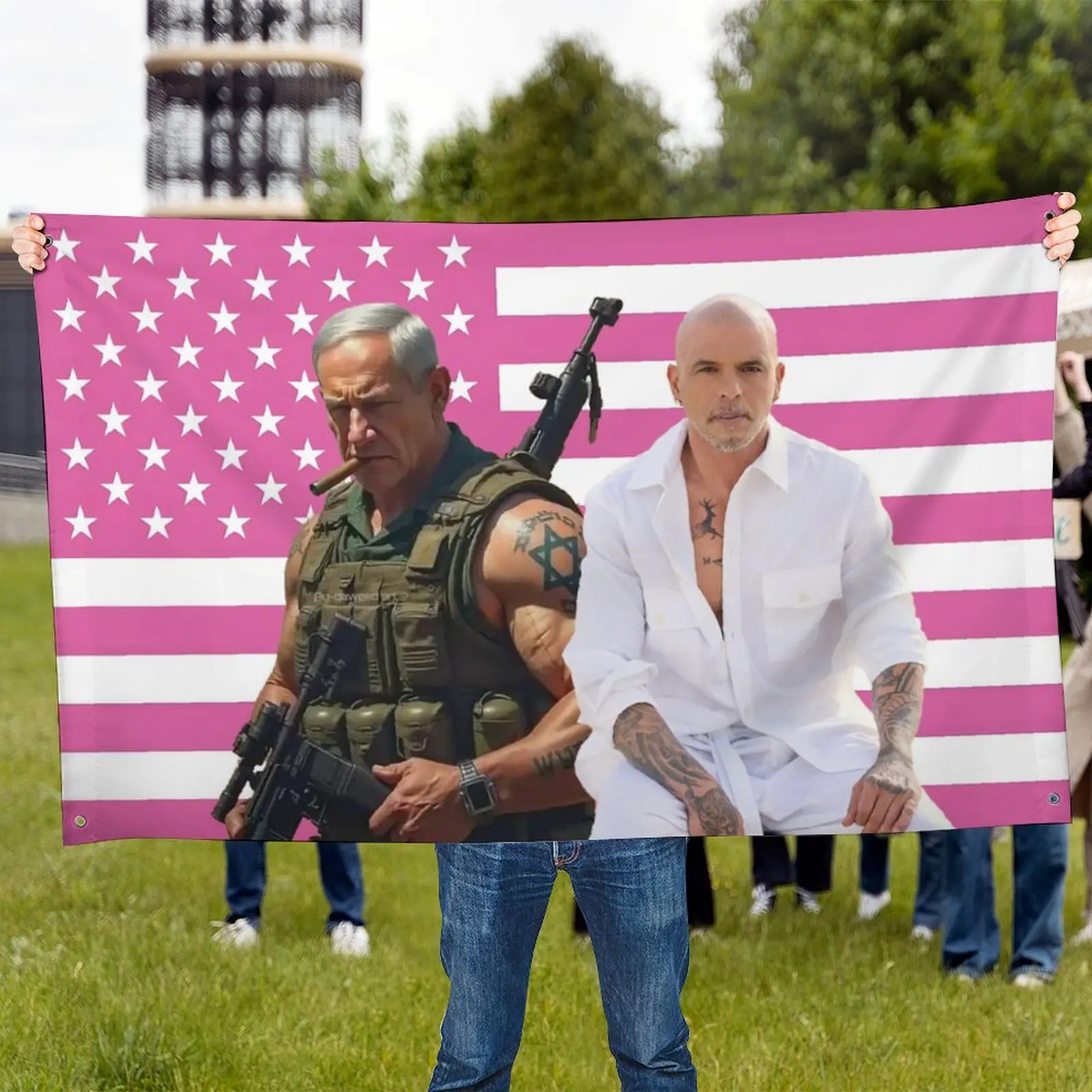 Eyal Golan الديكور المرآب أعلام لغرف النوم الإعلان الديكورات في الهواء الطلق علم مخصص لتعليق الحلاق غرفة الحلي #5