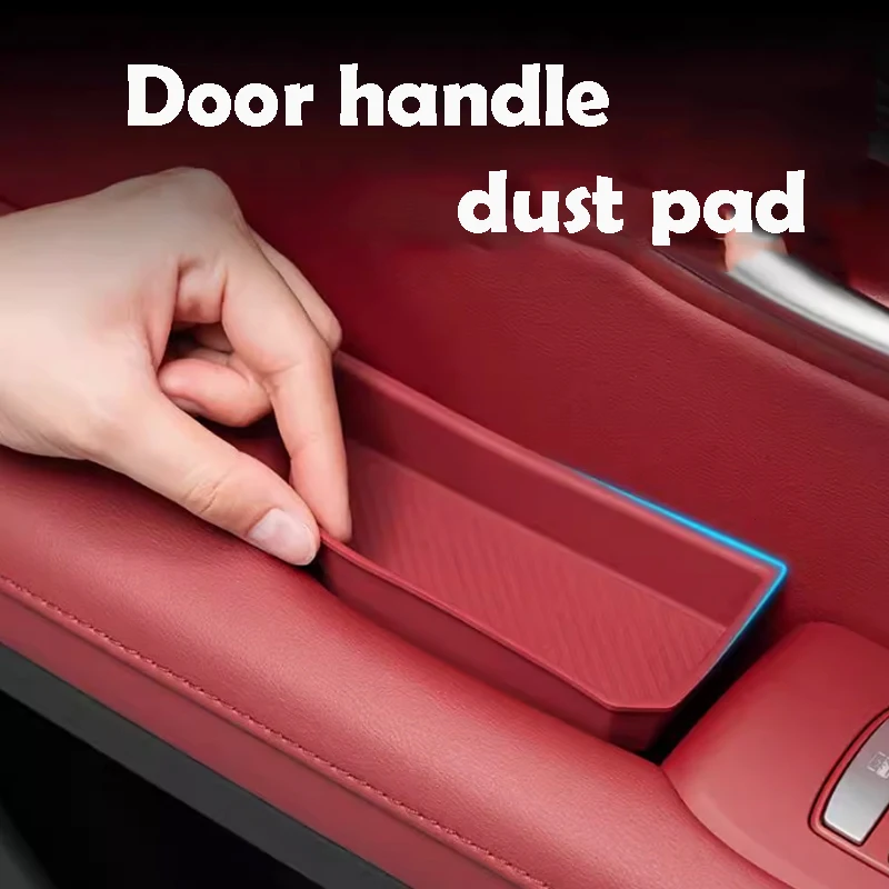 

For AITO M5 EV 2024 2025 Door Handle Dust Pad Silicone Pad Protective Interior Car Accessories