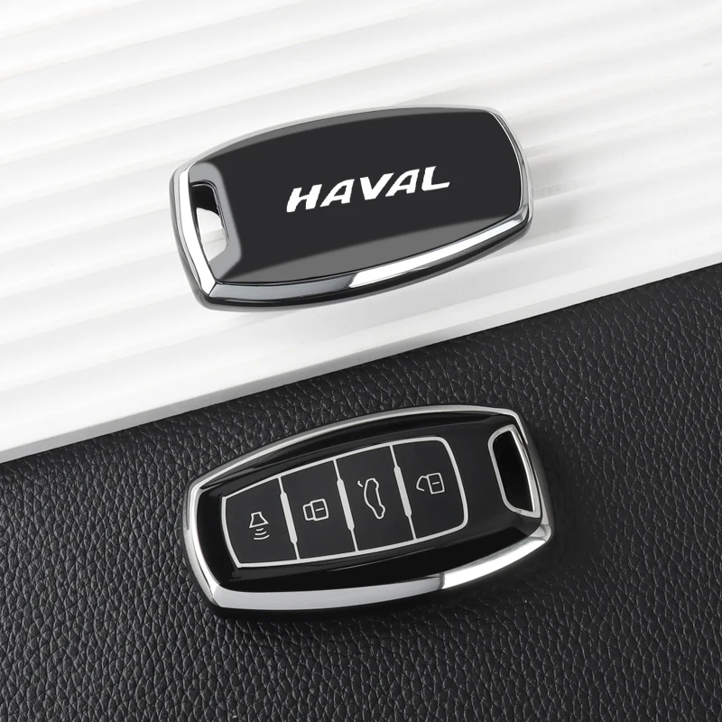 Weiche TPU-Autoschlüsselhülle für Great Wall Haval Jolion 2022, H6, H7, H9, F7, F7X, GMW, Dargo, Schutz, Schlüsseltasche, Schlüsselanhänger, Zubehör – Detail 7
