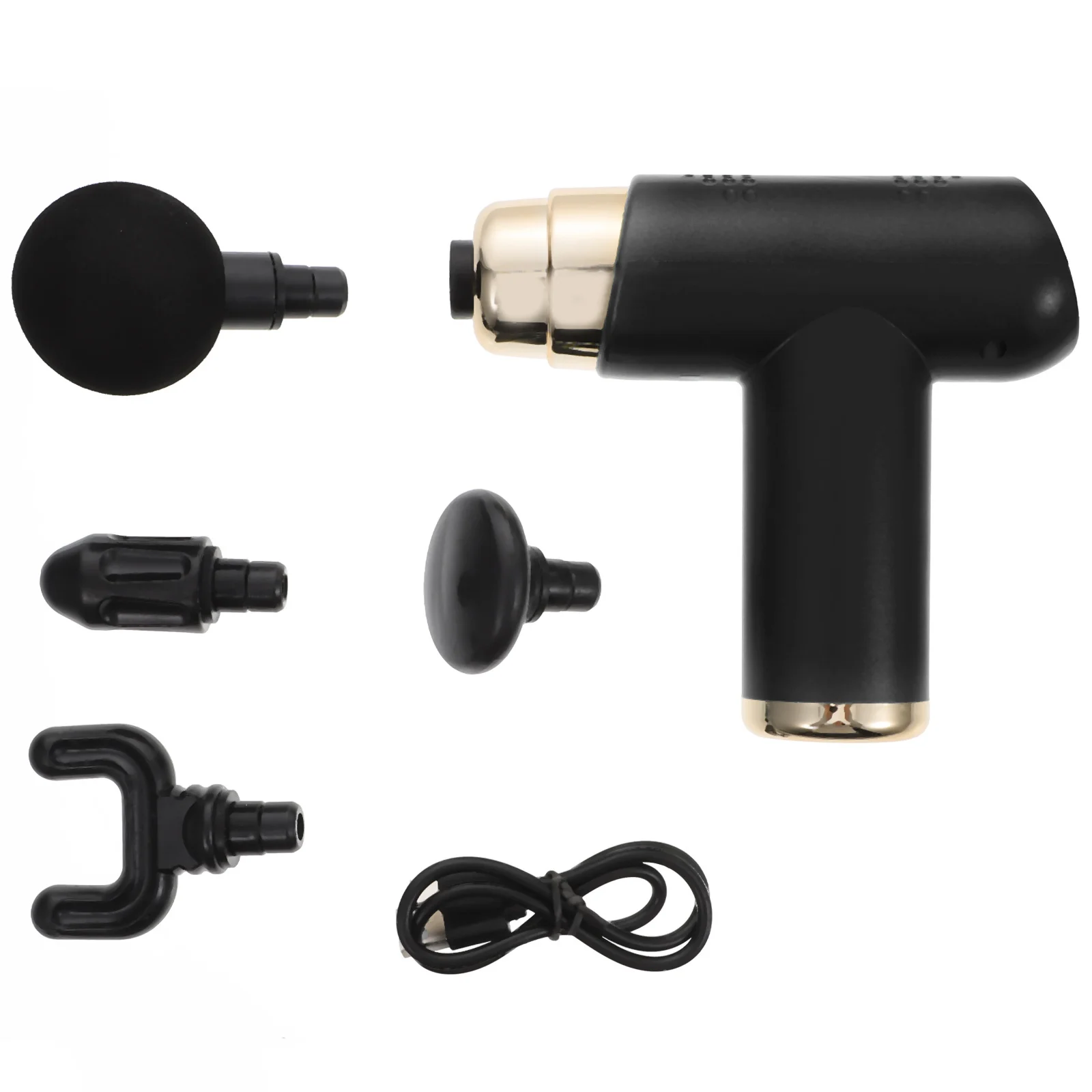 

1Set Adjustable Fascia Massager 6 Speed Electric Muscle Massager with Smooth Design Compact Size for Home Gym Yoga Travel Use