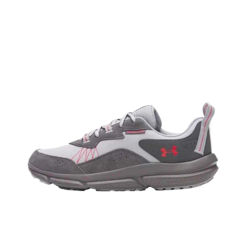 Under Armour Charged Verssert 2 Abrasion Resistant Breathable Low top Running Shoes Men's Gray 3027178-011