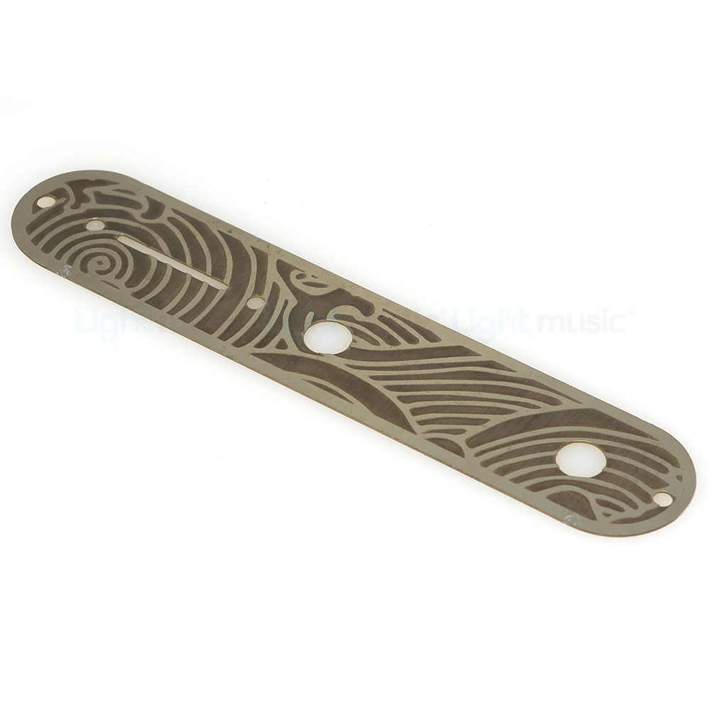 Vintage 5 Holes 8 Holes Stainless steel Tele Guitar Pickguard with Screws Scratch Plate for Electric Guitar