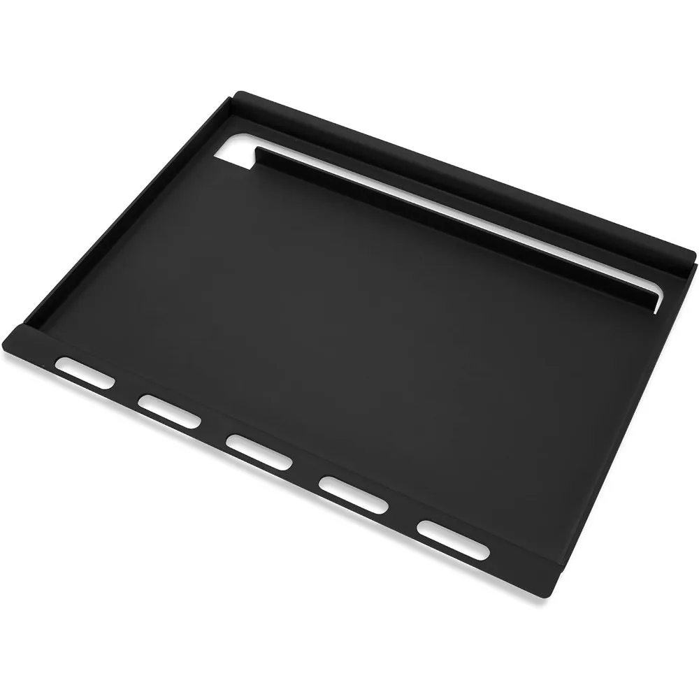 Full Size Rectangular Griddle, Spirit 300 Series, Carbon Steel, Black