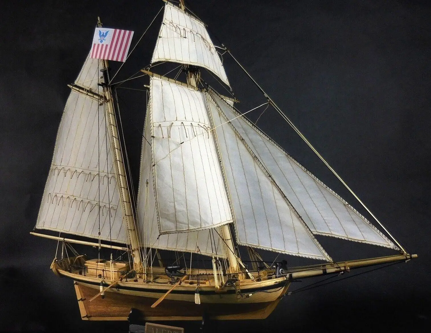 

Coastguard Cutter Alert Scale 1/50 24" Unassembly Wooden Model Ship Yuanqing