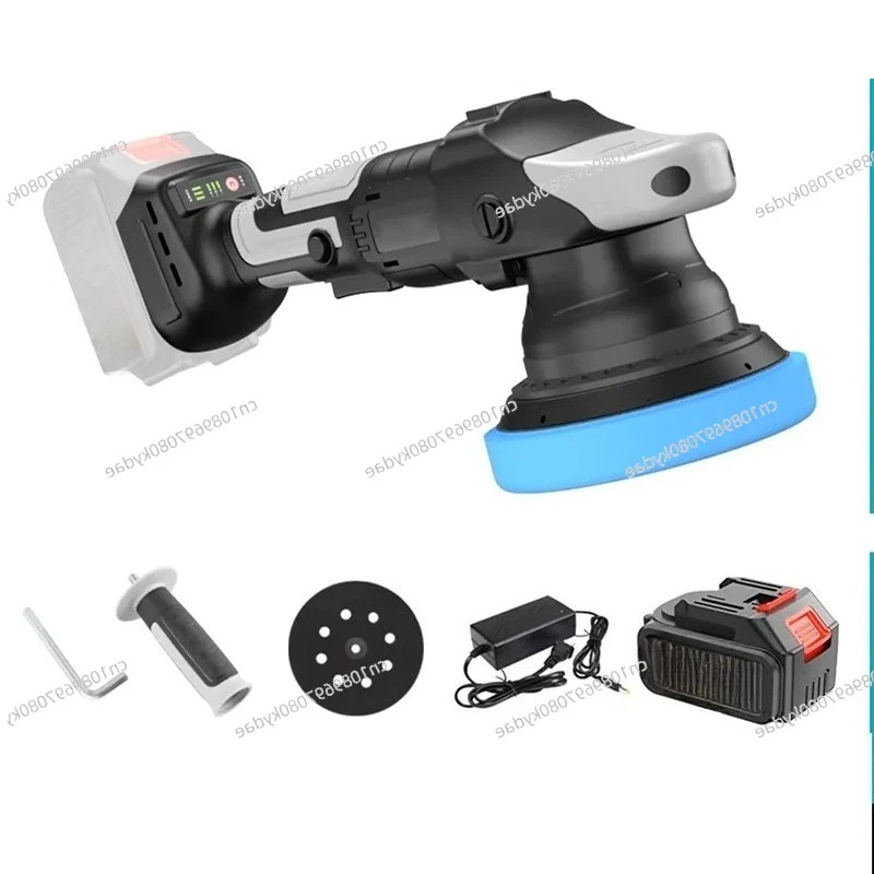 2025 Lithium electric polishing 21V wireless polishing motorcycle beauty polishing charging eccentric machine waxing machine