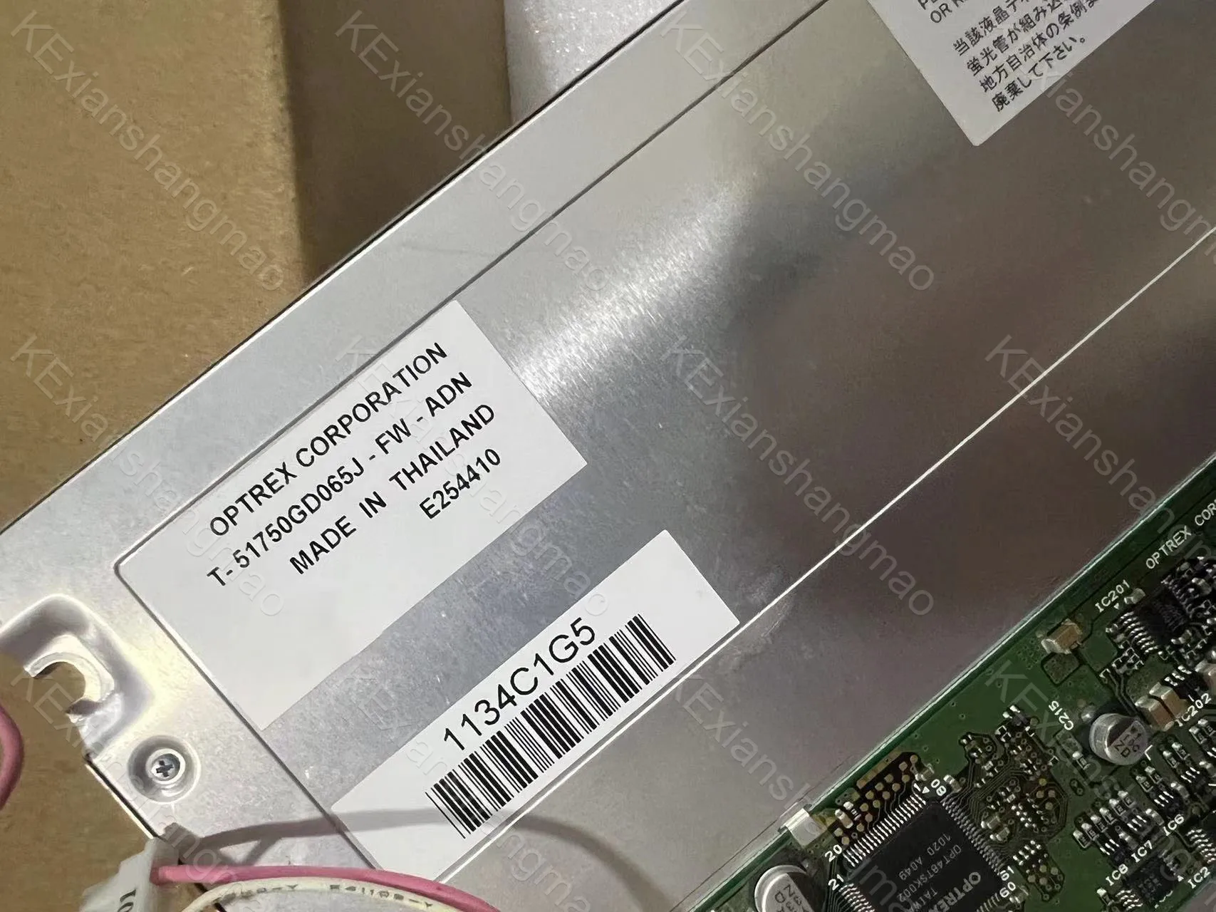 CORPORATION OPTREX 351750AO MADE NA TELA