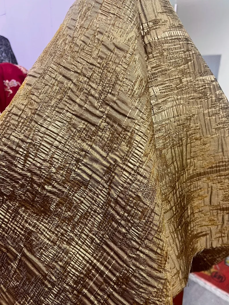 Bronze Brown Textured Irregula - Textile And Sewing Materials ulasan dan harga