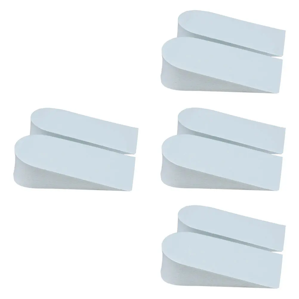 4 قطعة الارتفاع زيادة النعال الرجال للجنسين غير مرئية كعب رفع إدراج امتصاص الصدمات تناسب جميع الأحذية أداة العناية بالقدم #4