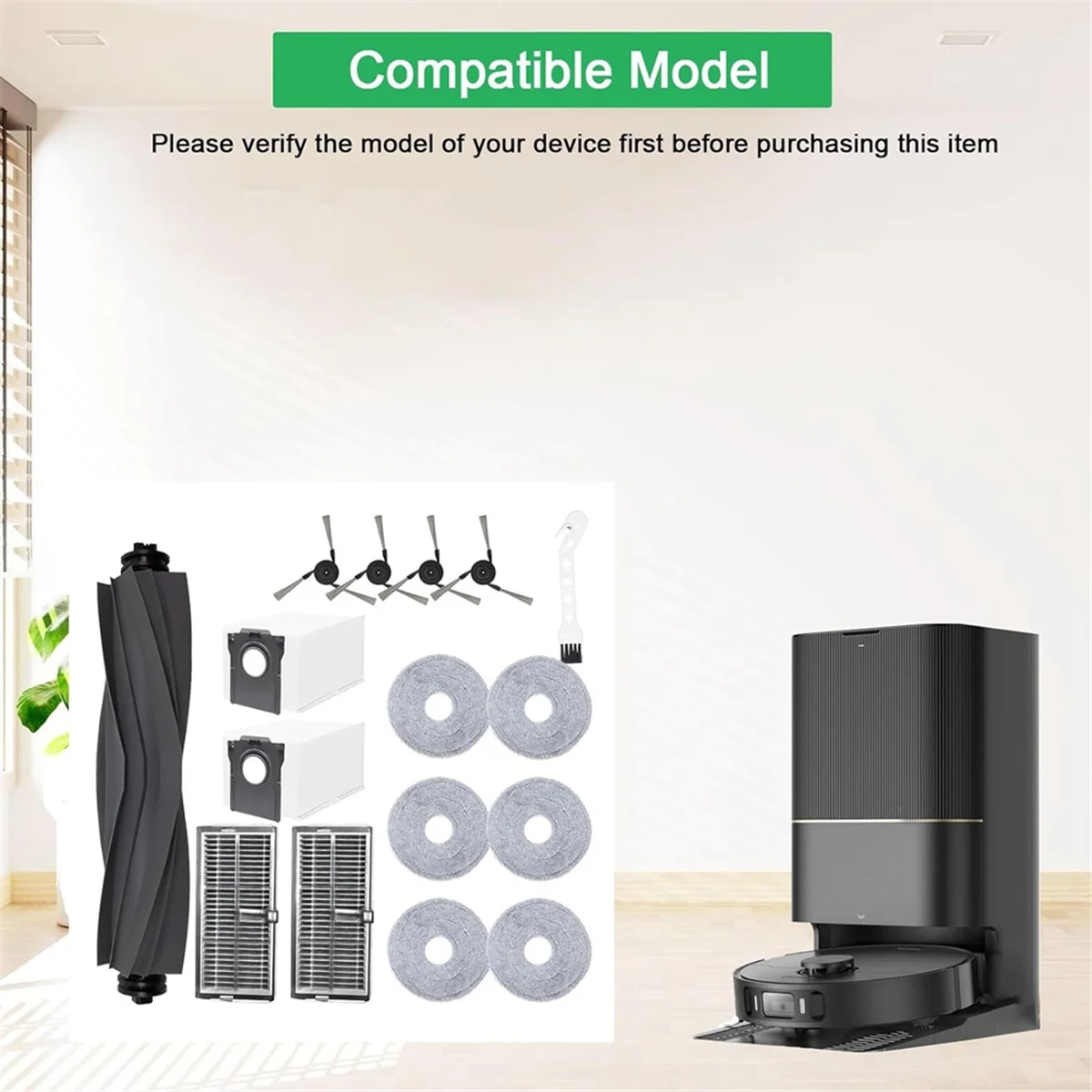 Dreame掃除機部品,メインブラシ,Hepaフィルター,モップクロス,ダストバッグ,x40 ultra,x40 pro,s30 pro ultra部品