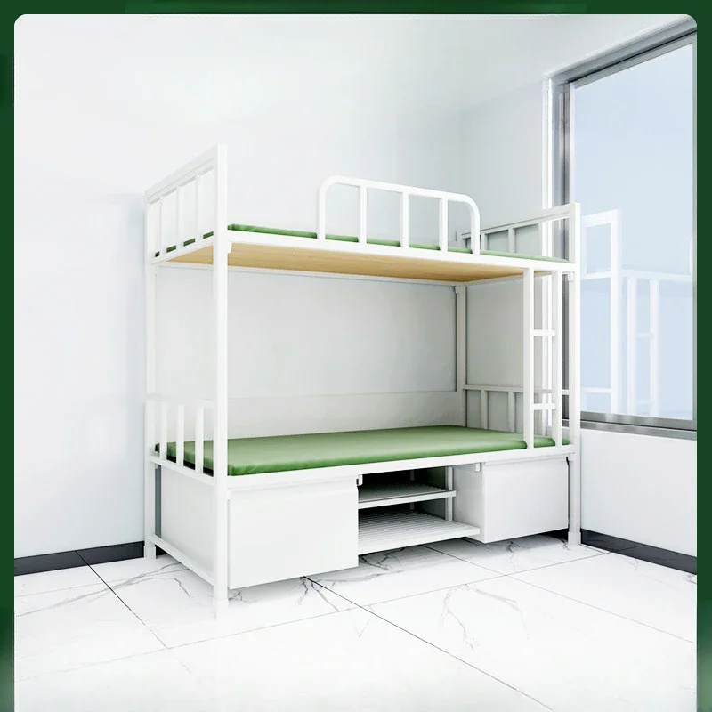 

2014 steel single bed with upper and lower bunks, camping equipment bed, school double bed, cadre dormitory, high and low iron