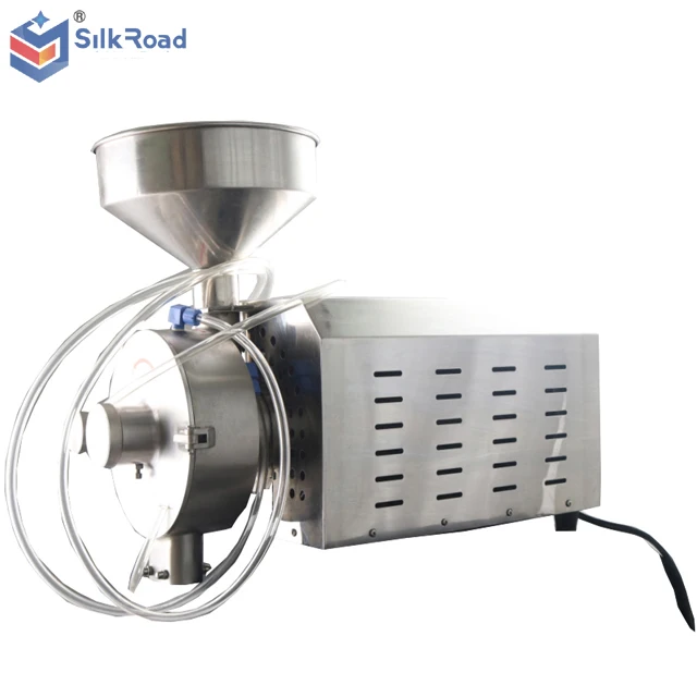 Commercial Gasoline engine Spice Fresh Pepper dry chilli grinding machine