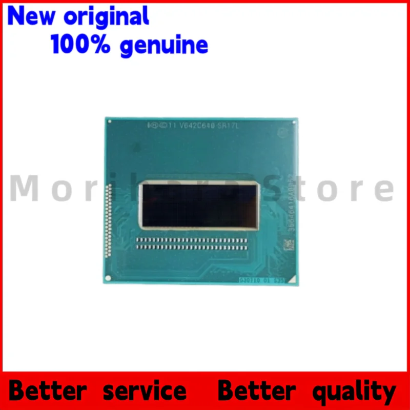 

1PCS//100% new fourth generation CPU 6M I series I7-4700EQ SR17L I5-4400E-SR17M Black plastic casing