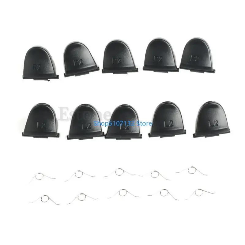 87HD 10x Replacement Button Set with Springs L2 Trigger Buttons Suitable for