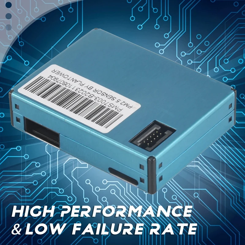 ДАТЧИК ПОЛЫТА PM2.5 PMS7003/G7 Цифровой датчик тонкой формы PM2.5 (включите плату передачи + кабель)