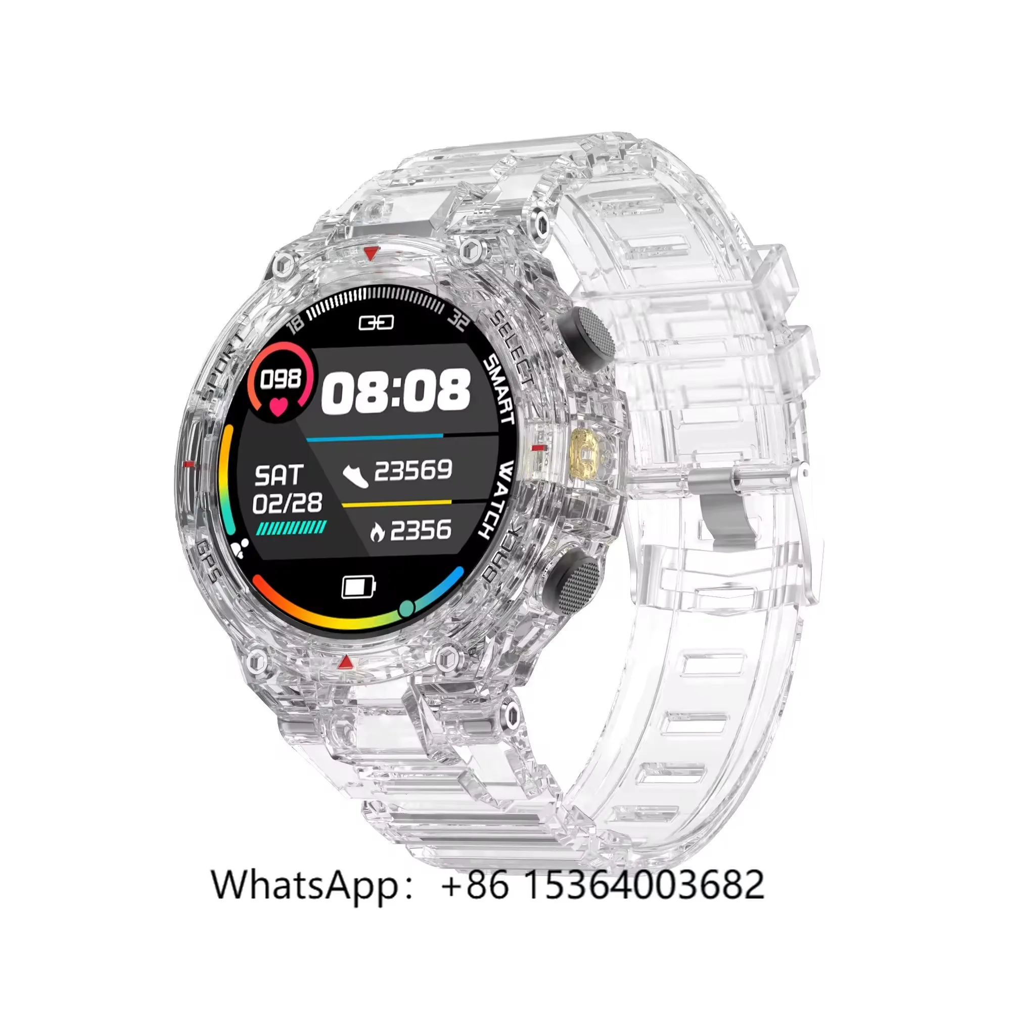 

Smartwatch Hombre DT5 1.45 Inches TFT Screen Wrist Watch APP Control GPS Tracking Compass Sport Watch Outdoor