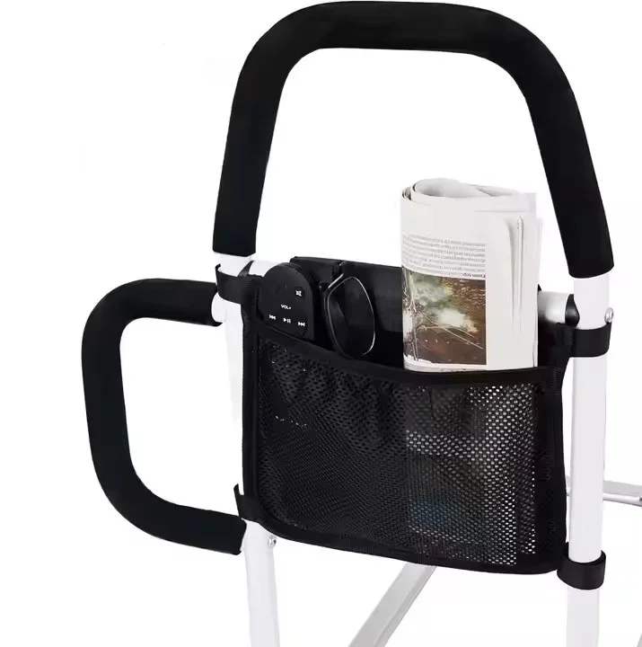 قضبان سرير لكبار السن للسلامة - مع ضوء حركة وجيب تخزين، قضبان أمان للسرير لكبار السن #2