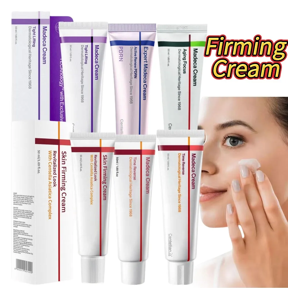 50ml Firming Cream Collagen Hydrating Anti Aging Moisturizer Smooth Fine Lines Pore Minimizing Reduce Wrinkles Sagging Skin Care