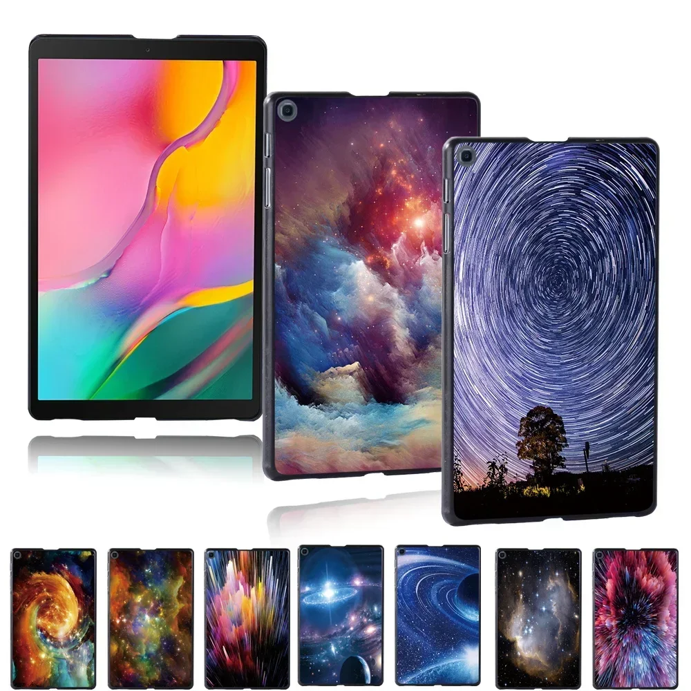 

For Samsung Tab A7 10.4"/A7 Lite 8.7"/S7 11"/S6 Lite 10.4"/A 8.0" 10.1" 10.5" Space Print Anti-drop Back Shell Tablet Case Cover