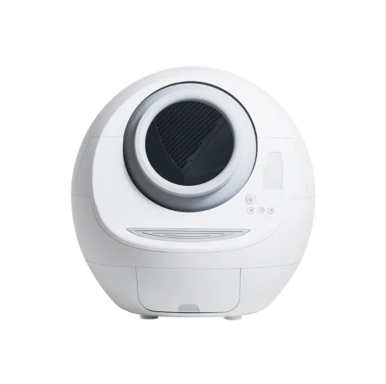 Petree Self Cleaning Litter Box for s Luxury Plastic Robot Litter Box Semi-Closed Large Toilet