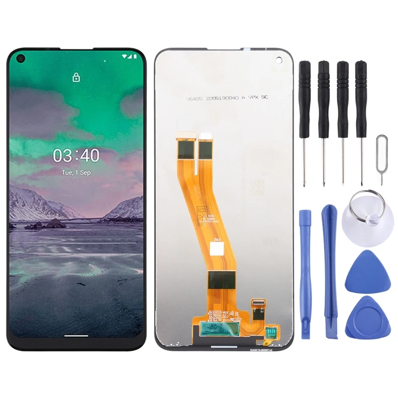 TFT LCD Screen for Nokia 3.4 with Digitizer Full Assembly Display Phone Touch Screen Repair Replacement Part