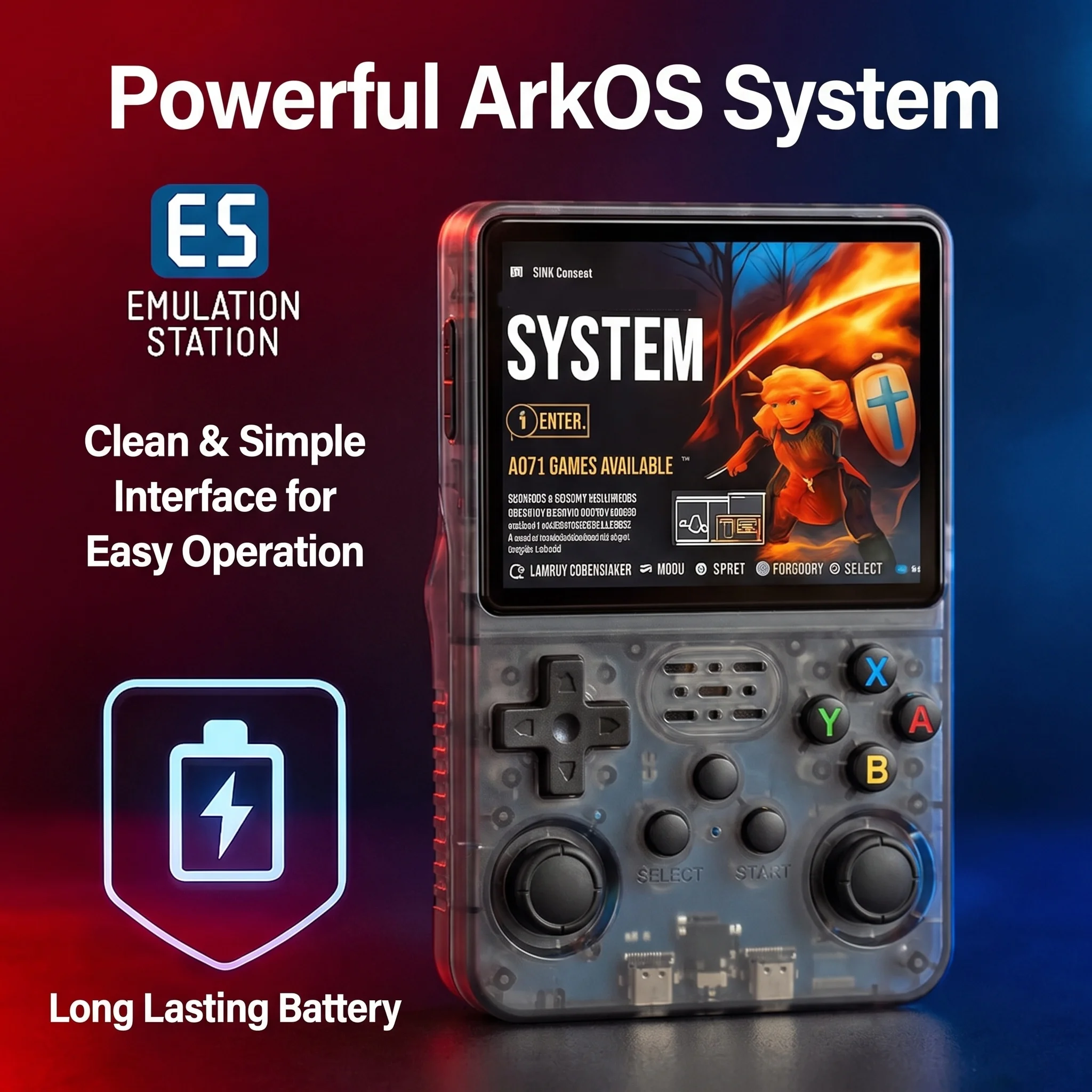 Портативная игровая консоль R3 – обзор и цена Gaming Console X7