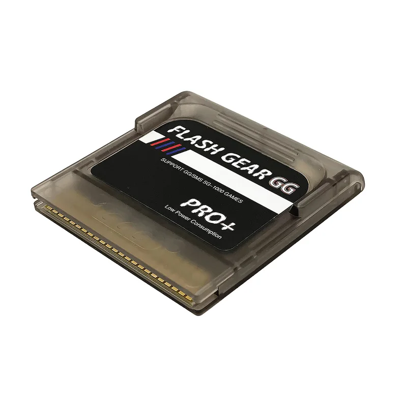 EVERGENESIS Game Gear Game Card FlashMaster Cart مع بطاقة TF سعة 4 جيجابايت محملة مسبقًا مع أكثر من 1000 ألعاب لوحدة تحكم Sega Game Gear GG