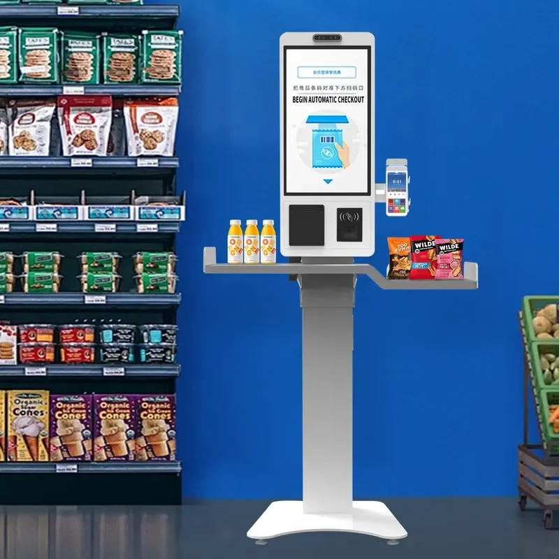 for HUILAN Vending Machine SDK Barcode Reader Facial Recognition Floor Standing Indoor Outdoor Use for Supermarket Self