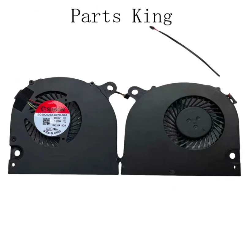 Laptop CPU cooling fan EG50060S2-C07C-S9A dc5v 1.70W 4pin for GPD WIN3 G1618-03