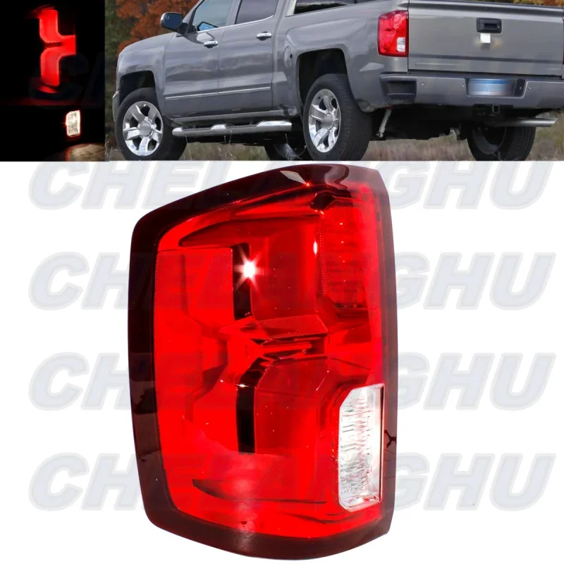 

LED Tail Light For Chevrolet Silverado 1500 2016 2017 2018 Left Side Rear Lamp Brake Light Car accessories GM2800294