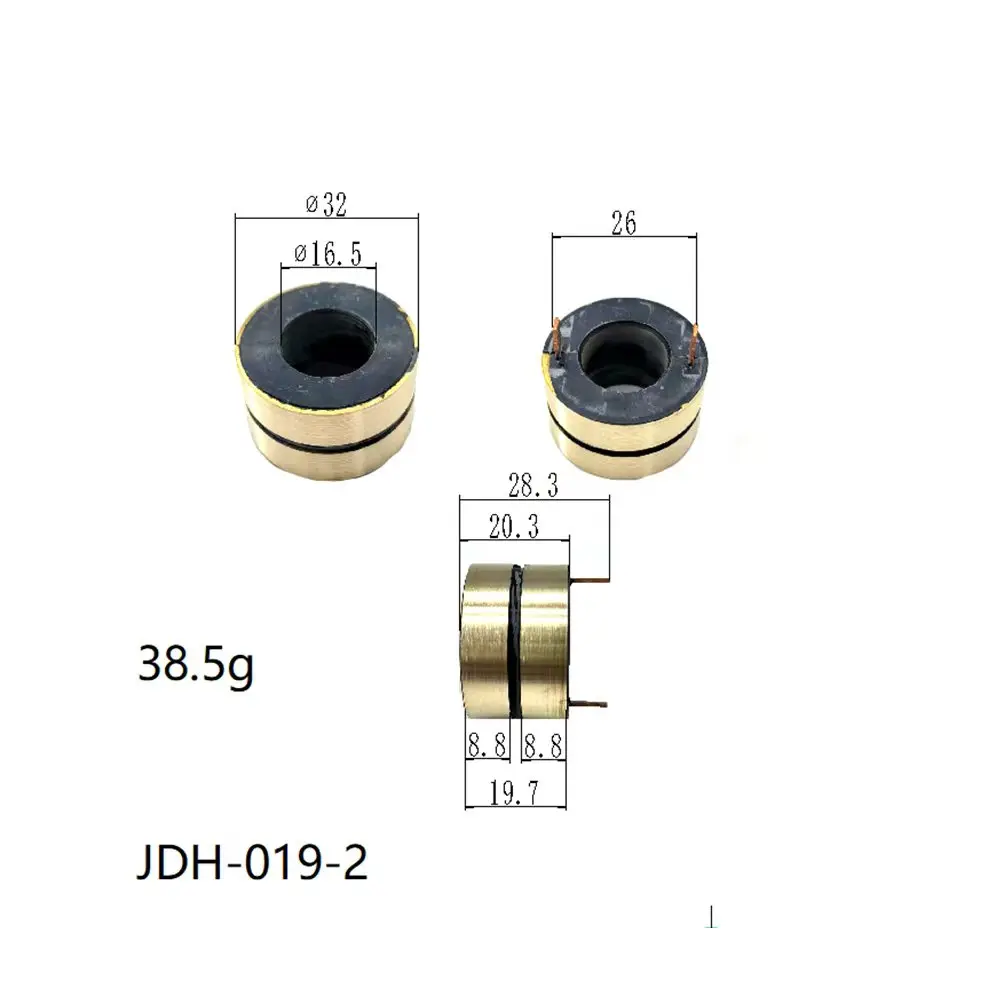 32*16.5*20.3*2 Ring Telecommunications Ring Slip Ring Copper Head Jdh-019-2