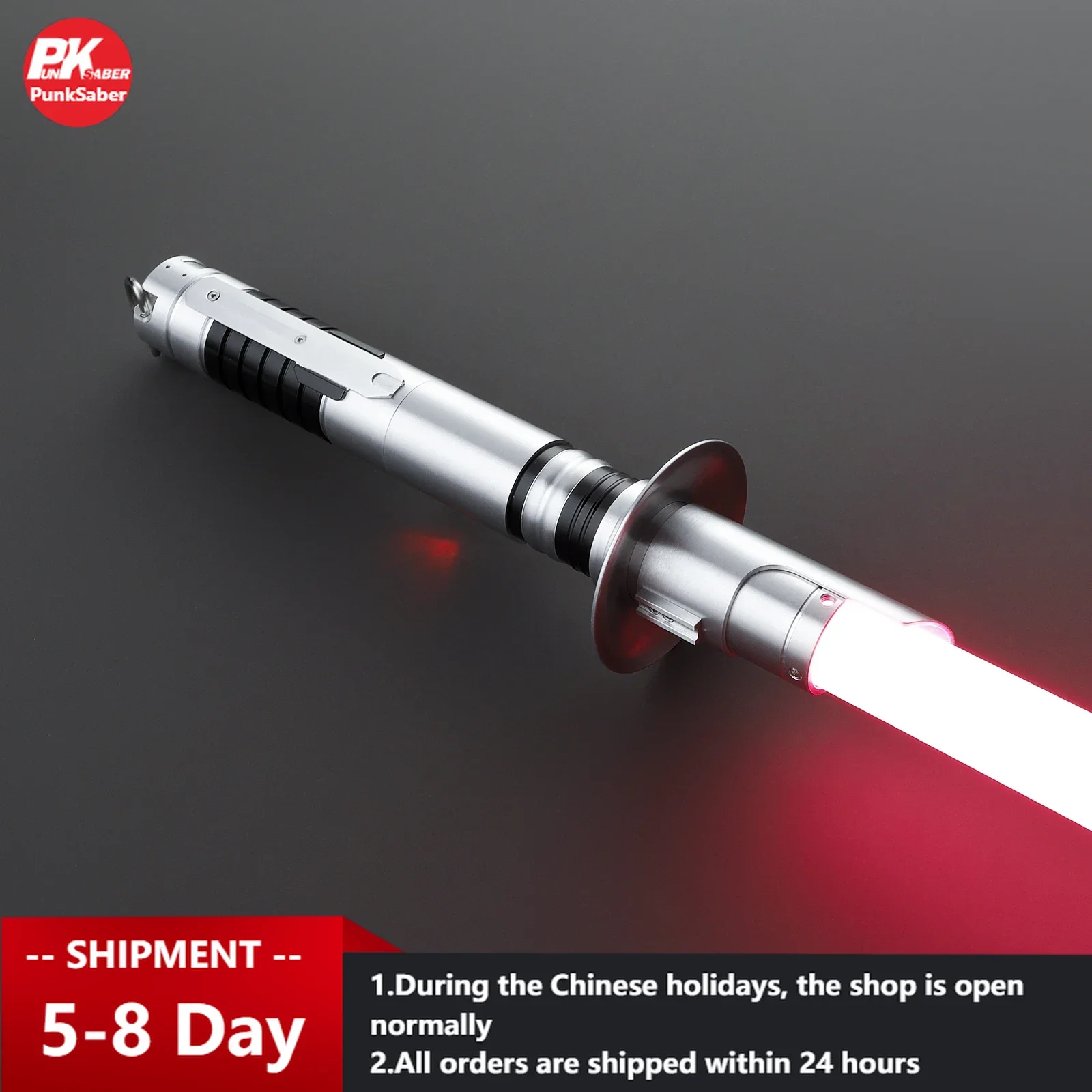 PunkSaber Lightsaber Neopixel Jedi Laser Sword Heavy Dueling Sensitive Smooth Infinite Changing Hitting Sound Light Saber Toy