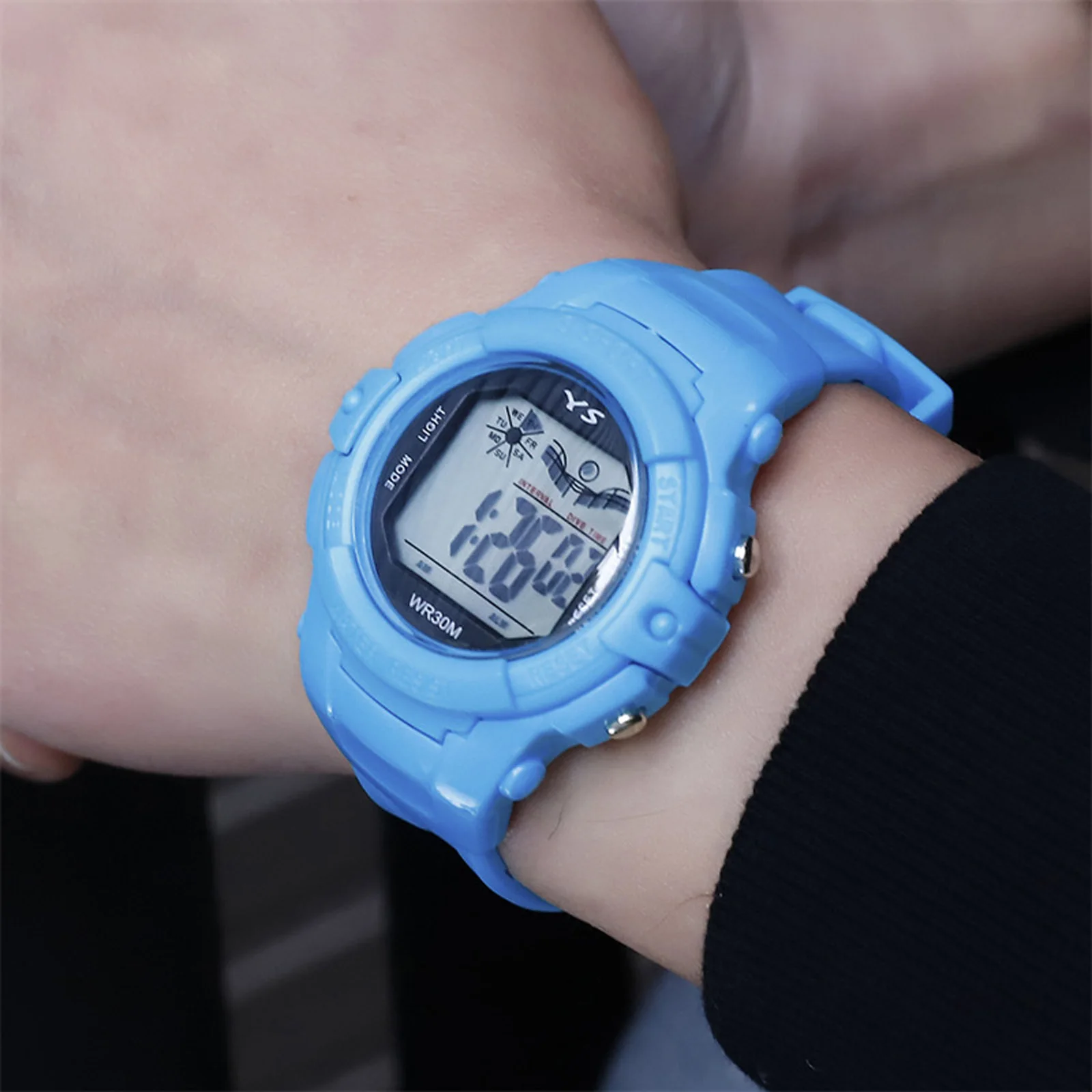 Multi Functional Luminous Electronic Watch Student Electronic Watch High Beauty Table Digital Display Electronic Watch