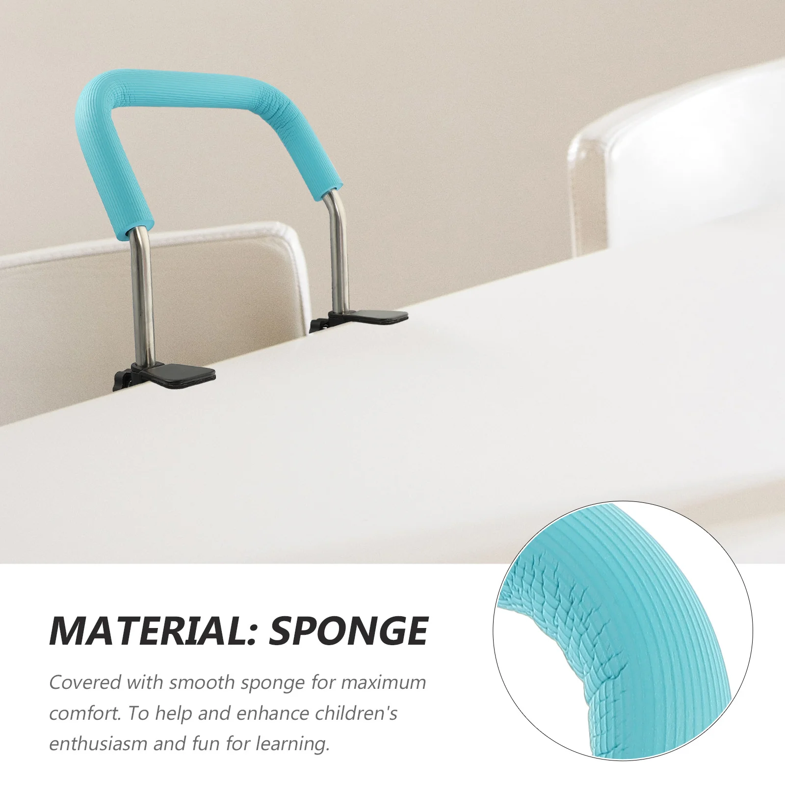 Kids Sitting Posture Corrector Ergonomic Design Smooth Sponge Comfortable Reading Writing Desk School Posture Corrector Bar